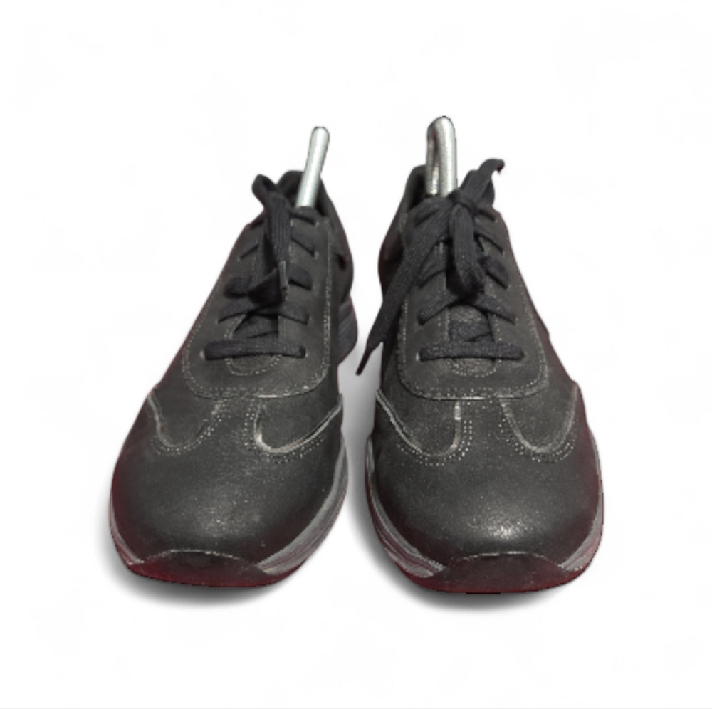 Mephisto Yael Runoff Black Leather Shoes Womens EUR 6.5 US 9.0